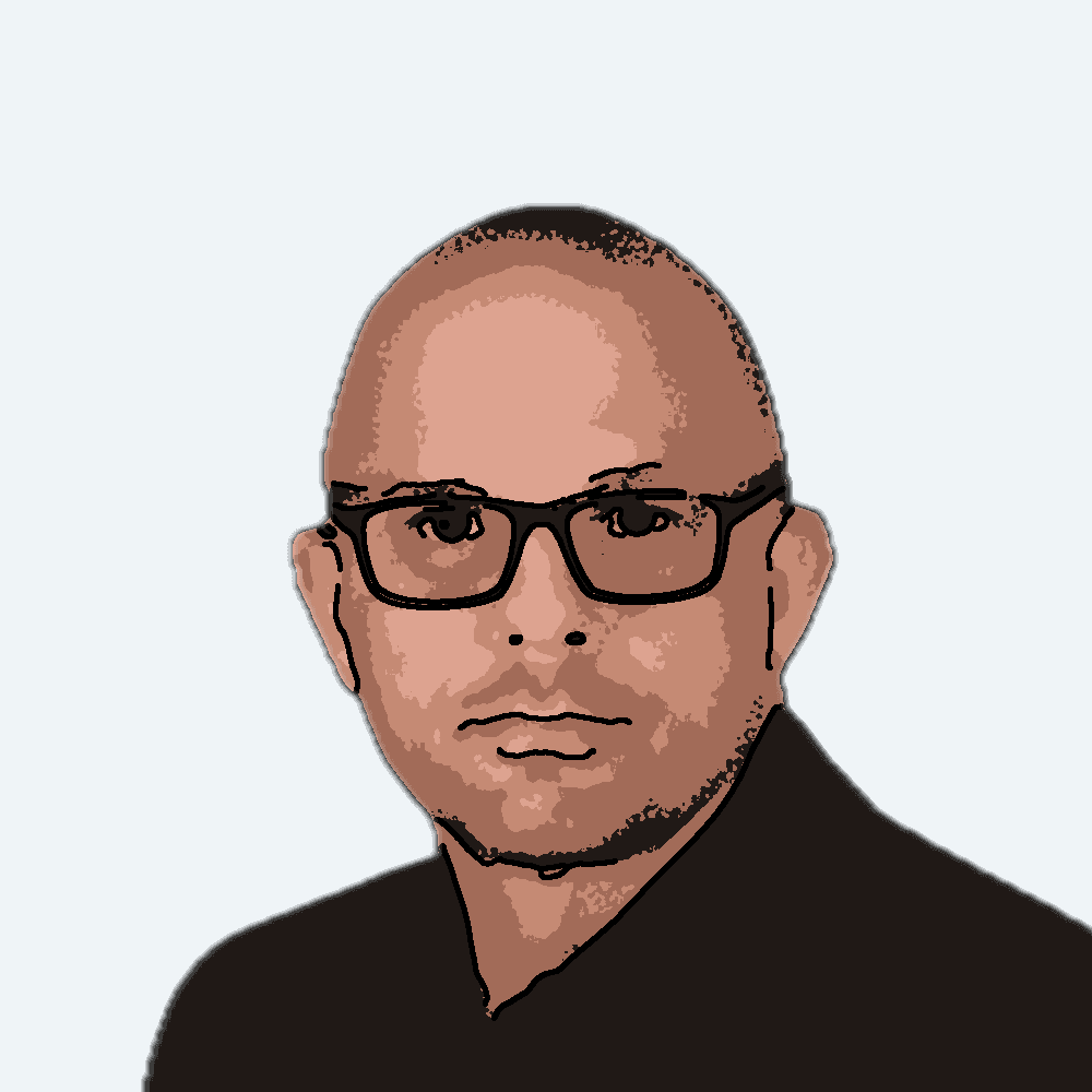 Business Tom Business Tom — cartoon portrait of Thomas Cocuzza in a jacket